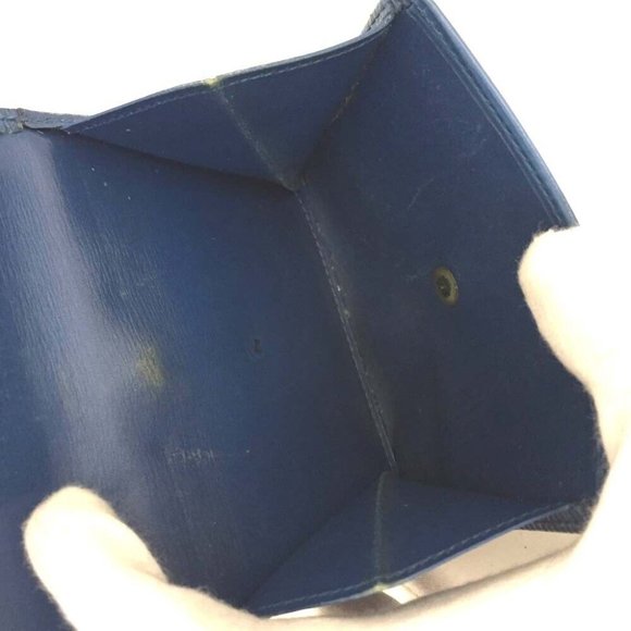 013055D Louis Vuitton Wallet Epi Porte Feiulle Elise Credit Leather Trifold - Picture 7 of 9